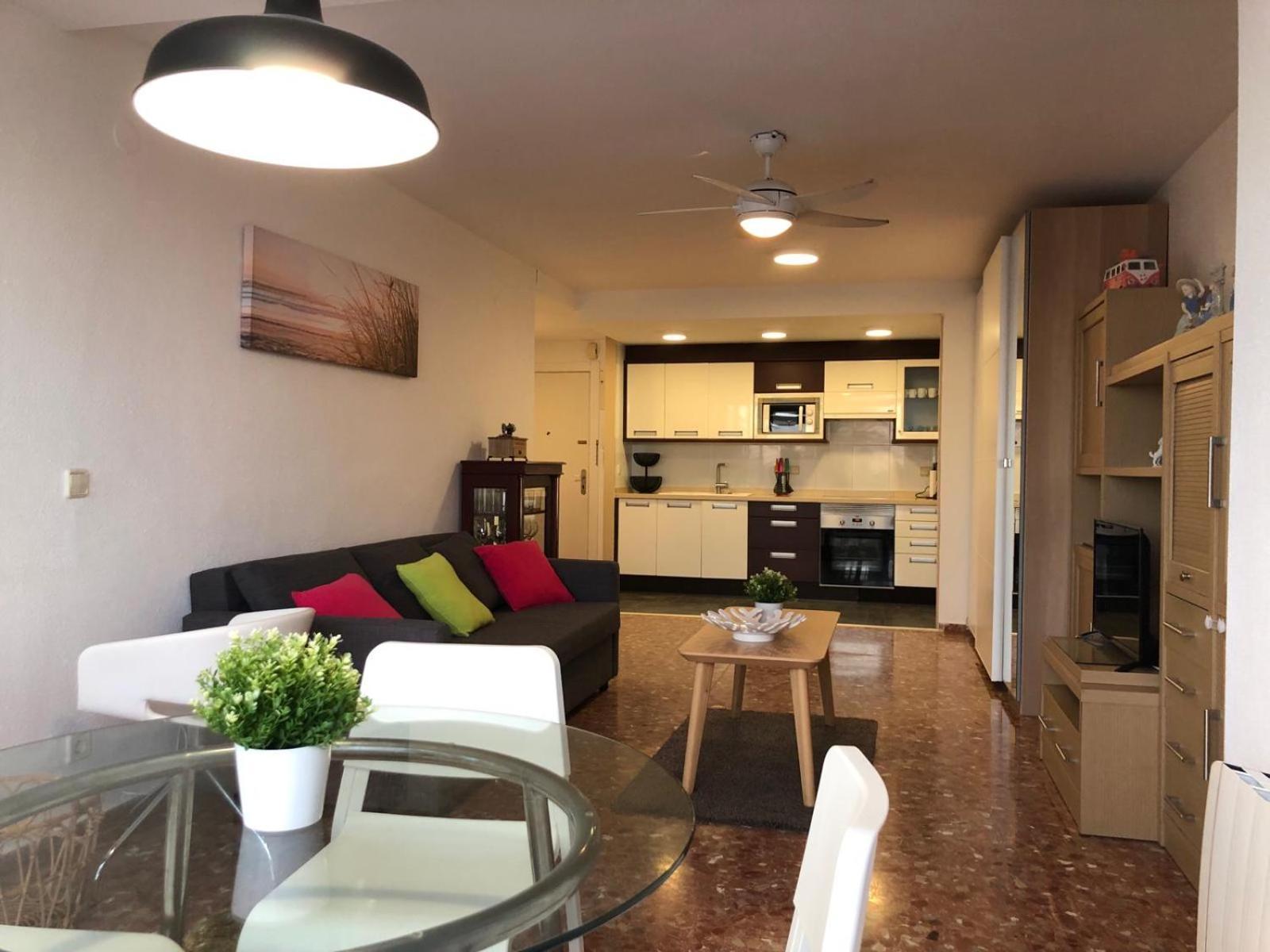 Apartamento Arensol En Primera Linea De Playa Cullera Extérieur photo